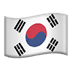 🇰🇷 flag: South Korea display on Apple